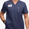 UA Advantage STRETCH Men's 5-Pocket V-Neck Air-Mesh Panel Scrub Top