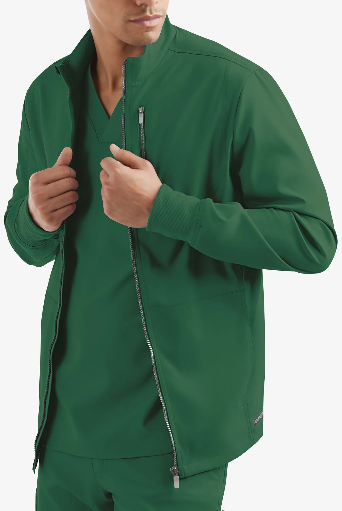 UA Butter-Soft STRETCH Men's 4-Pocket Zip Front Scrub Jacket 6 UA Butter-Soft STRETCH Men's 4-Pocket Zip Front Scrub Jacket - Image 6