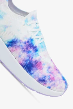 Infinity By Cherokee Women's Bolt Pastel Watercolor Athletic Lace Up Nursing Shoes -Scrubs Wear Shop BOLTPSWA NAVY 3 HV