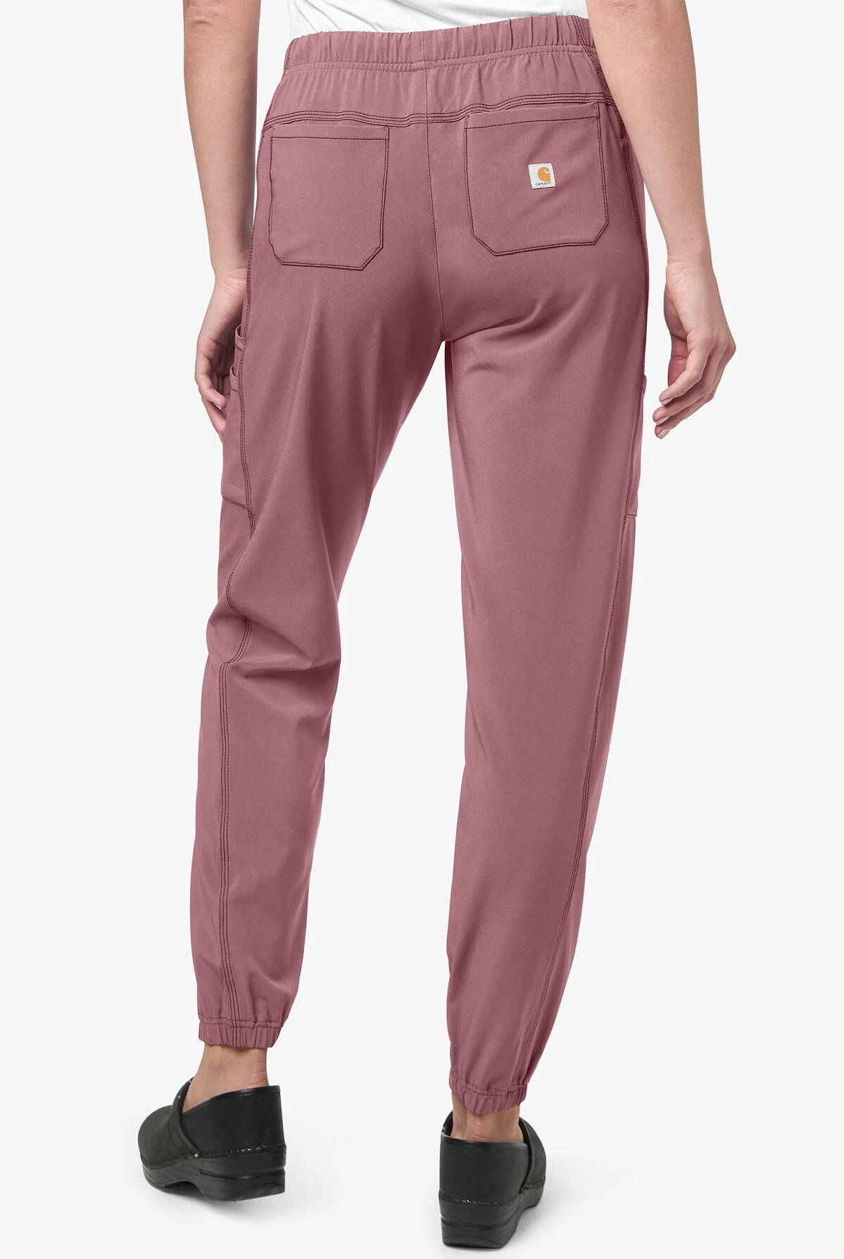 Carhartt Cross-Flex Force Women's 6-Pocket STRETCH Jogger Scrub Pants - Petite 2 Carhartt Cross-Flex Force Women's 6-Pocket STRETCH Jogger Scrub Pants - Petite - Image 2