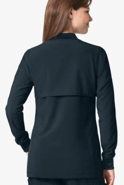 Carhartt Cross-Flex Force Women's 5-Pocket STRETCH Zip Front Scrub Jacket -Scrubs Wear Shop C82110 NAVY 4