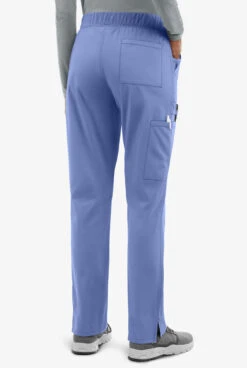 UA Exclusive Cherokee Workwear Professionals Active Women's 5-Pocket STRETCH Tapered Leg Scrub Pants - Petite -Scrubs Wear Shop CK035 CEIL 3