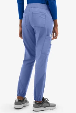 UA Exclusive Cherokee Workwear Professionals Active Women's 6-Pocket STRETCH Half Jogger Scrub Pants - Petite -Scrubs Wear Shop CK036 CEIL 4