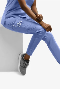 UA Exclusive Cherokee Workwear Professionals Active Women's 6-Pocket STRETCH Half Jogger Scrub Pants - Petite -Scrubs Wear Shop CK036 CEIL 6