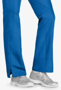 Cherokee Workwear Women's 6-Pocket Rib-Knit Waistband Pull-On Cargo Scrub Pants -Scrubs Wear Shop CK210 ROYAL 5 1