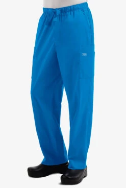 Cherokee Workwear Core STRETCH Men's 7-Pocket Drawstring Cargo Scrub Pants 5 Cherokee Workwear Core STRETCH Men's 7-Pocket Drawstring Cargo Scrub Pants -Scrubs Wear Shop CK4243 ROYAL 7