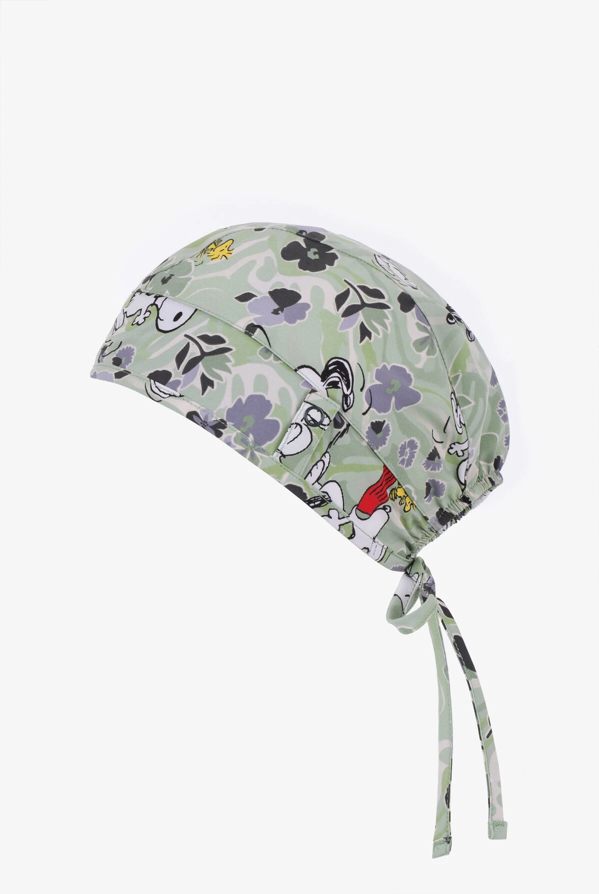 Cherokee Tooniforms Peanuts Moves Like Snoopy Unisex STRETCH Adjustable Tie Print Scrub Hat 1 Cherokee Tooniforms Peanuts Moves Like Snoopy Unisex STRETCH Adjustable Tie Print Scrub Hat