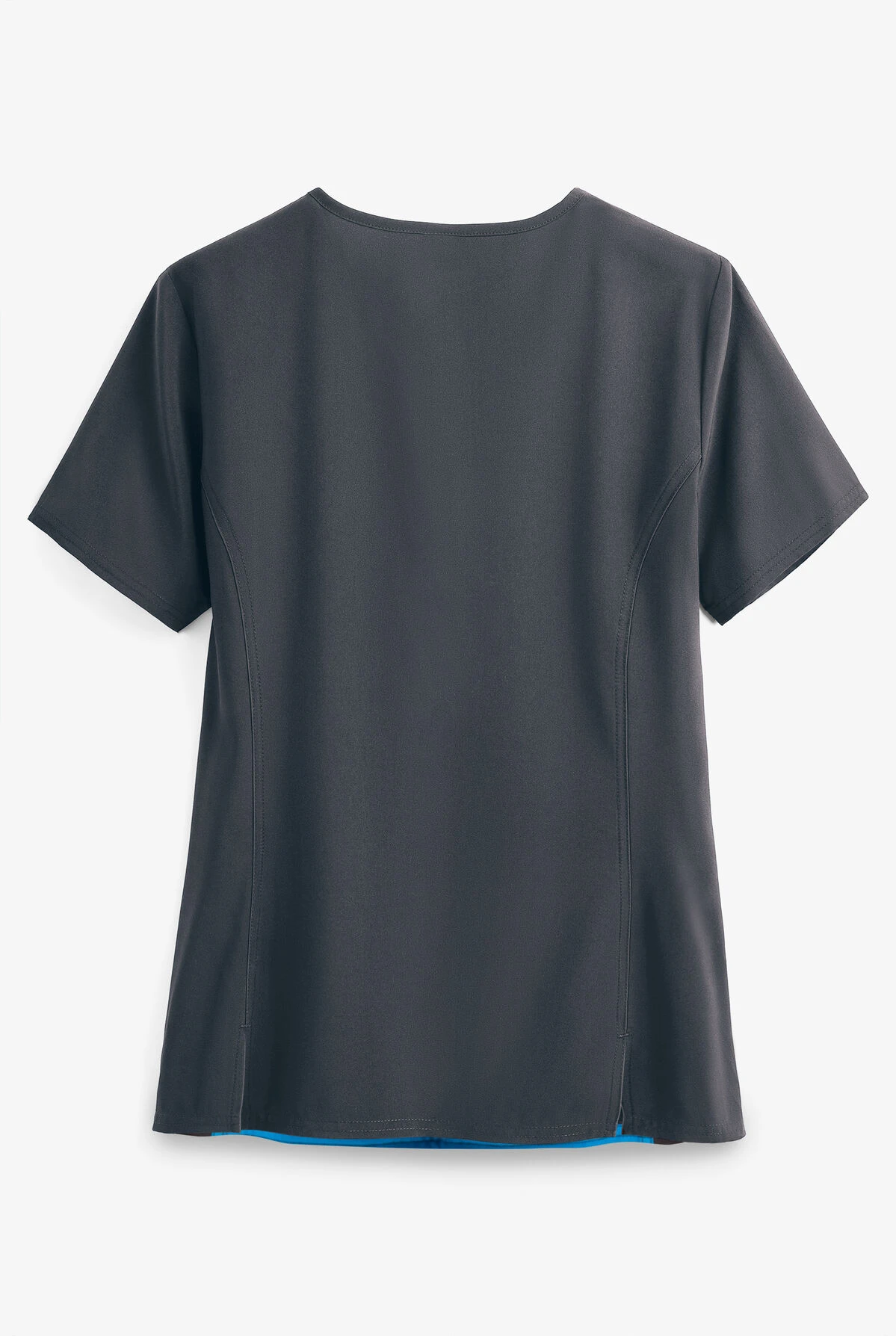 Cherokee Tooniforms Illumination Friends Together Women's 1-Pocket V-Neck Print Scrub Top 2 Cherokee Tooniforms Illumination Friends Together Women's 1-Pocket V-Neck Print Scrub Top - Image 2