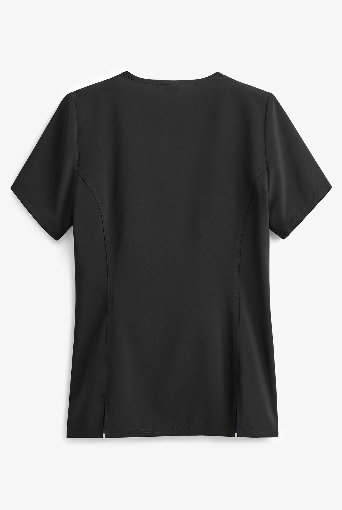 Cherokee Tooniforms Disney Don’t Be Late Women's 1-Pocket V-Neck Print Scrub Top 2 Cherokee Tooniforms Disney Don’t Be Late Women's 1-Pocket V-Neck Print Scrub Top - Image 2