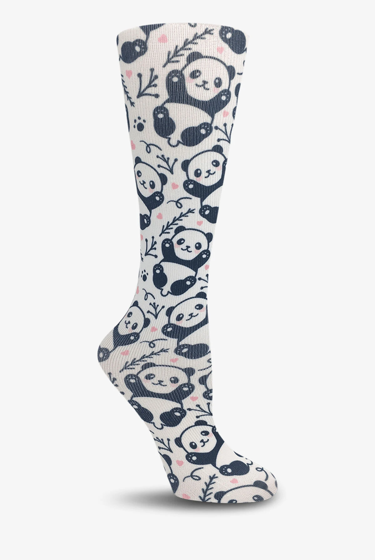 Cutieful Panda Women's 10-18 MmHg Wide Light Compression Socks 1 Cutieful Panda Women's 10-18 MmHg Wide Light Compression Socks
