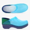 Dansko Professional Blue Translucent Nursing Clogs