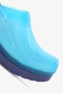 Dansko Professional Blue Translucent Nursing Clogs 6 Dansko Professional Blue Translucent Nursing Clogs -Scrubs Wear Shop DANSKBLTR 092023 BLUE 3 HV