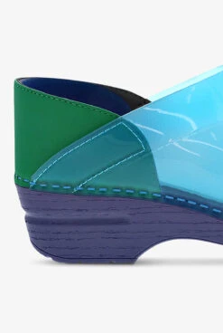 Dansko Professional Blue Translucent Nursing Clogs 7 Dansko Professional Blue Translucent Nursing Clogs -Scrubs Wear Shop DANSKBLTR 092023 BLUE 4