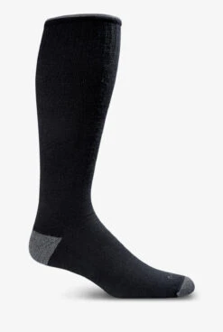 SockWell Elevation Black Men's 20-30 MmHg Firm Compression Socks
