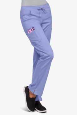 UA Flex2 Women's 7-Pocket Flat Front Cargo STRETCH Scrub Pants - Petite -Scrubs Wear Shop F2691 CEIL 6