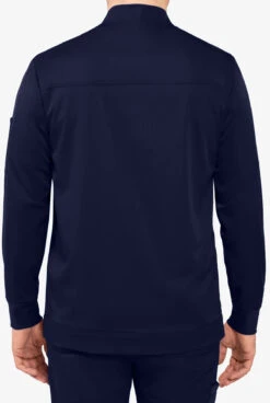 HH Works By Healing Hands Michael Men's 5-Pocket Scrub Jacket -Scrubs Wear Shop HE5590 NAVY 4