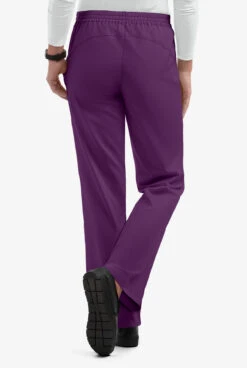 Healing Hands Purple Label Taylor Women's 2-Pocket STRETCH Scrub Pants -Scrubs Wear Shop HE9095 101923 EGGPL 4