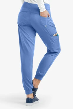 Healing Hands Purple Label Tara Women's 6-Pocket STRETCH Jogger Cargo Scrub Pants - Tall -Scrubs Wear Shop HE9233 CEIL 4