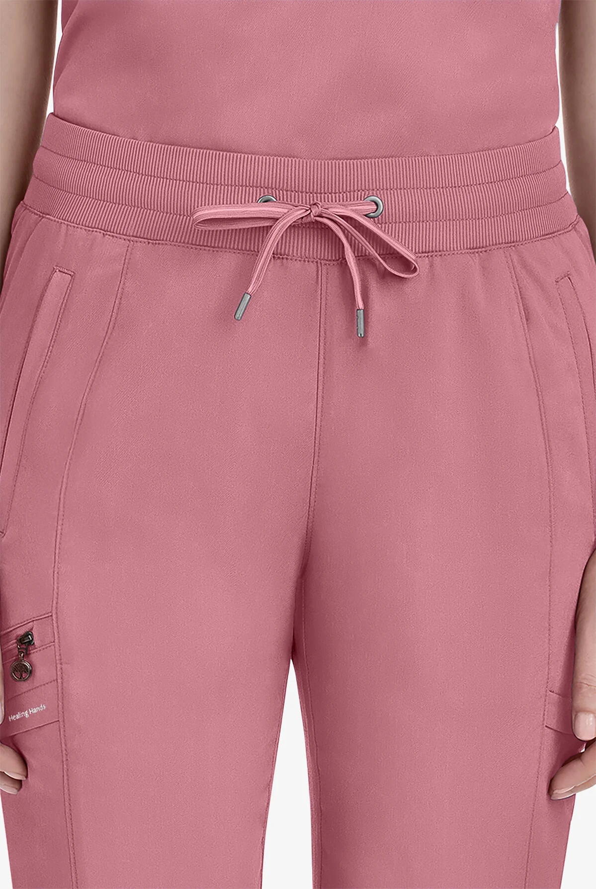 Healing Hands Purple Label Toby Women's 7-Pocket STRETCH Jogger Drawstring Scrub Pant 3 Healing Hands Purple Label Toby Women's 7-Pocket STRETCH Jogger Drawstring Scrub Pant - Image 3