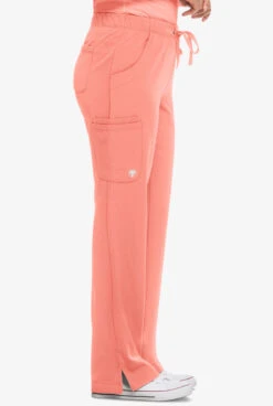 HH Works By Healing Hands Rebecca Women's 6-Pocket STRETCH Drawstring Waist Cargo Scrub Pants - Petite -Scrubs Wear Shop HE9560 092223 SONEC 5