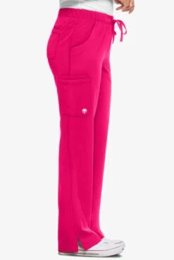 HH Works By Healing Hands Rebecca Women's 6-Pocket STRETCH Drawstring Waist Cargo Scrub Pants -Scrubs Wear Shop HE9560 CARPI 5