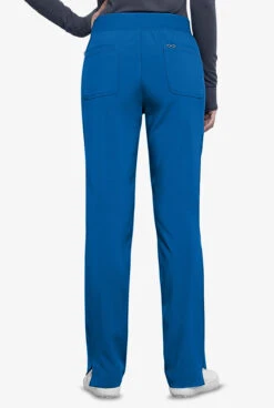 Cherokee Infinity Women's 6-Pocket STRETCH Rib-Knit Waistband Cargo Scrub Pants -Scrubs Wear Shop IN065 ROYAL 4
