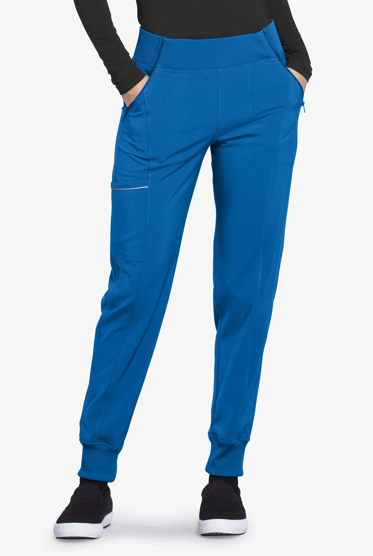 Cherokee Infinity Women's 5-Pocket STRETCH Tapered Jogger Cargo Scrub Pants 1 Cherokee Infinity Women's 5-Pocket STRETCH Tapered Jogger Cargo Scrub Pants