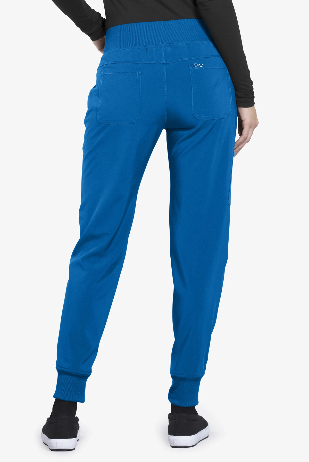 Cherokee Infinity Women's 5-Pocket STRETCH Tapered Jogger Cargo Scrub Pants 2 Cherokee Infinity Women's 5-Pocket STRETCH Tapered Jogger Cargo Scrub Pants - Image 2