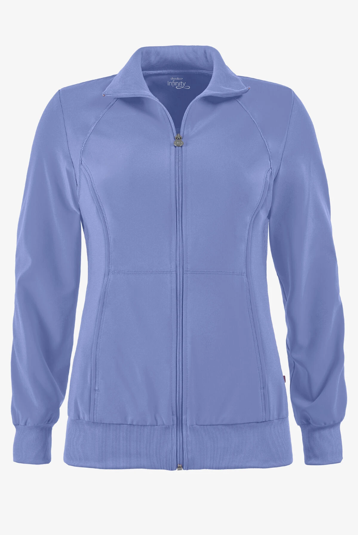 Cherokee Infinity Women's 2-Pocket STRETCH Warm-Up Scrub Jacket 1 Cherokee Infinity Women's 2-Pocket STRETCH Warm-Up Scrub Jacket