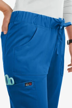 UA Exclusive Koi Lite™ Women's 5-Pocket Tapered Leg Drawstring Scrub Pants - Petite 6 UA Exclusive Koi Lite™ Women's 5-Pocket Tapered Leg Drawstring Scrub Pants - Petite -Scrubs Wear Shop K742 ROYAL 5