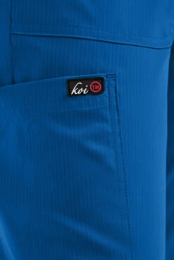 UA Exclusive Koi Lite™ Women's 5-Pocket Tapered Leg Drawstring Scrub Pants - Petite 7 UA Exclusive Koi Lite™ Women's 5-Pocket Tapered Leg Drawstring Scrub Pants - Petite -Scrubs Wear Shop K742 ROYAL 7