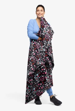 UA Peace, Care, Hope Plush Velvet Blanket -Scrubs Wear Shop KGBLANPE 092523 4 S