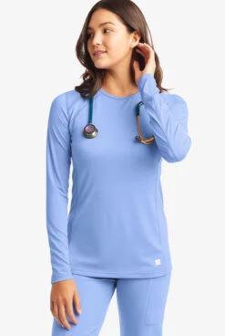 ReSurge Jade Women’s Long Sleeve Scrub Tee -Scrubs Wear Shop KN555 091223 CEIL 8