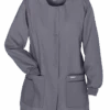 Landau Women's 4-Pocket Front Snap Closure Warm-Up Scrub Jacket