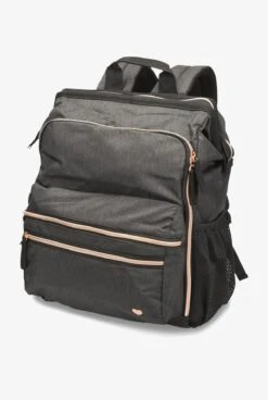 Nurse Mates Charcoal/ Rose Gold Ultimate Nursing Backpack