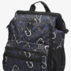 Nurse Mates Black Medical Pattern Women's Nursing Backpack