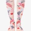 Living Royal Floral Unisex 15-20 MmHg Moderate Compression Socks