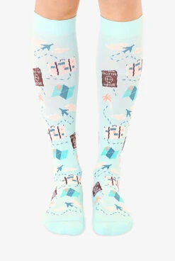 Living Royal Travel Women's 15-20 MmHg Moderate Compression Socks