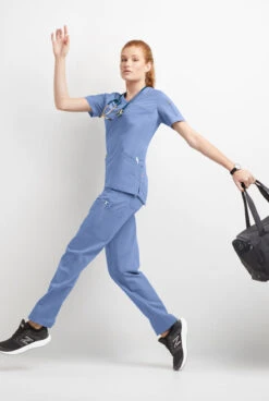 MOVEMENT By Butter-Soft Rigel Women's 9-Pocket Interior Drawstring STRETCH Scrub Pants 8 MOVEMENT By Butter-Soft Rigel Women's 9-Pocket Interior Drawstring STRETCH Scrub Pants -Scrubs Wear Shop MBS243 CEIL 4