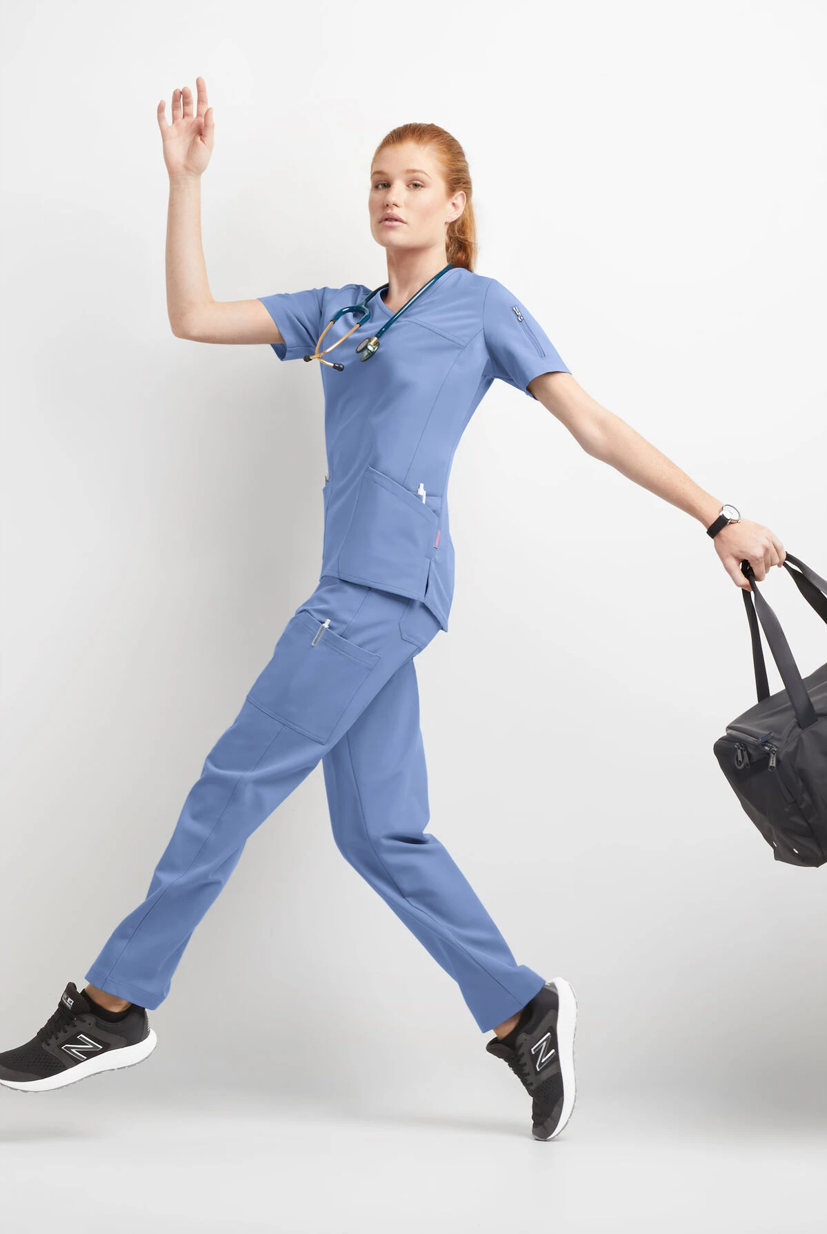 MOVEMENT By Butter-Soft Rigel Women's 9-Pocket Interior Drawstring STRETCH Scrub Pants 4 MOVEMENT By Butter-Soft Rigel Women's 9-Pocket Interior Drawstring STRETCH Scrub Pants - Image 4