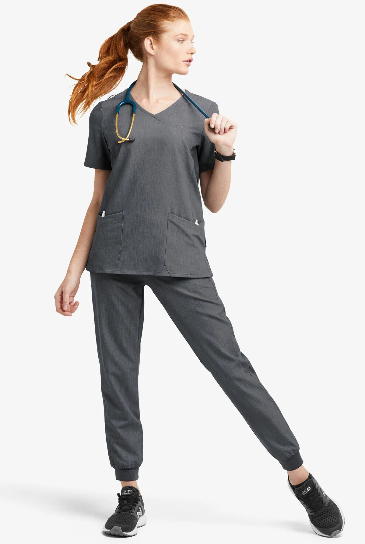 MOVEMENT By Butter-Soft Vega Women's 5-Pocket Flat Front Jogger STRETCH Scrub Pants 2 MOVEMENT By Butter-Soft Vega Women's 5-Pocket Flat Front Jogger STRETCH Scrub Pants - Image 2