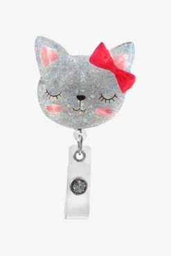 Outside The Box Cat Glitterific ID Badge Holder