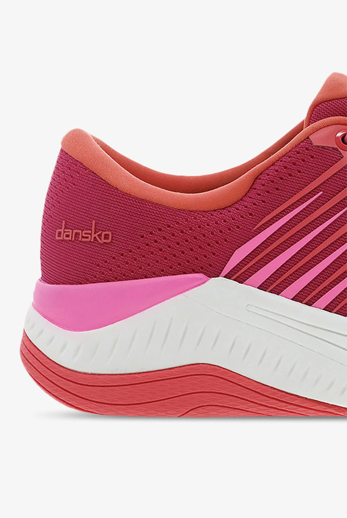 Dansko Women's Penni Strawberry Athletic Lace Up Nursing Shoes 4 Dansko Women's Penni Strawberry Athletic Lace Up Nursing Shoes - Image 4