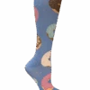 Prestige Donuts Women's Soft 15-20 MmHg Moderate Compression Socks