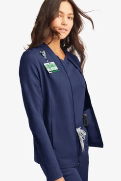 ReSurge Quartz Women’s 6-Pocket Long Sleeve Zip Front Scrub Jacket 13 ReSurge Quartz Women’s 6-Pocket Long Sleeve Zip Front Scrub Jacket -Scrubs Wear Shop RE521 100523 NAVY 6