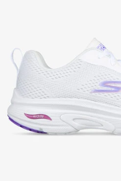 Skechers Performance Women's Go Run Arch Fit Skyway White Athletic Lace Up Shoes -Scrubs Wear Shop SKP128953W 4