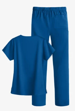 Strictly Scrubs STRETCH Women's 4-Pocket Scrub Set - Tall -Scrubs Wear Shop SSS620 ROYAL 4