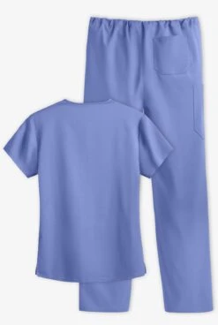 Strictly Scrubs STRETCH Unisex 3-Pocket Scrub Set -Scrubs Wear Shop SSS720 CEIL 4