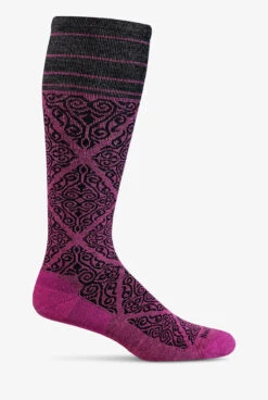Sockwell Raj Raspberry Women's 20-30 MmHg Firm Compression Socks