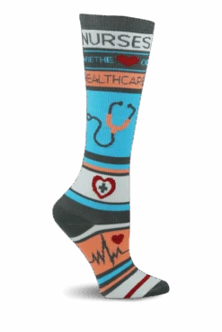 Think Medical Fashion Nurses Healthcare Women's 10-14 MmHg Light Compression Socks